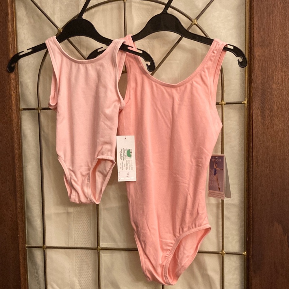 Charming Pink Kids Leotard